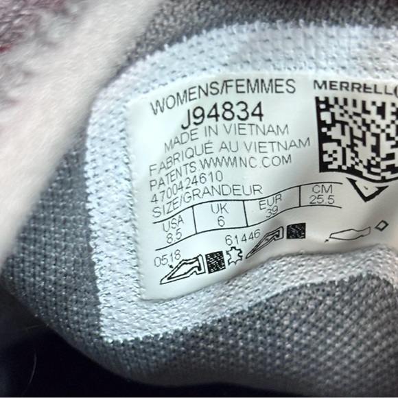 Merrell Women’s  Riveter Gray and Tan Sneakers Sz 8.5 - Picture 10 of 10